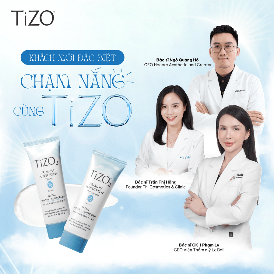 Chạm nắng cùng TiZO - Sự kiện ra mắt thương hiệu chống nắng khoáng chất Hoa Kỳ tại Việt Nam 4